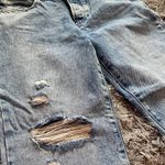 Betro Simone Stylish Blue Distressed Wide Leg Jeans Photo 1