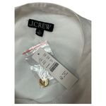J.Crew New  Shirt Dress Womens XL Linen Raw Hem Belted Knee Length White BY817 Photo 8