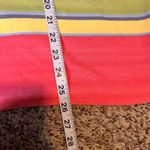 Liz Claiborne  Striped T-Shirt V-Neck Short‎ Sleeve Colorful Top 3X Photo 4