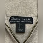 Christian LaCroix 100% Extra Fine Merino Wool Pullover Sweater Photo 12