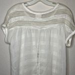 Jella Couture  Sheer Top White Photo 4