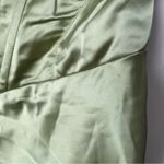 Princess Polly Stanton Corset Green Satin Mini Dress 12 Photo 5