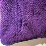 Patagonia  Women’s Purple Plush Zip Up Fleece Vest Size Small Photo 2