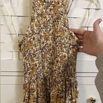 Patrons of Peace  Floral Print halter stretchy flowy blouse Photo 0