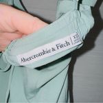 Abercrombie & Fitch Women's Sage Green Sleeveless Tie Front Midi Dress size XS Photo 2