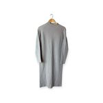 MM.LaFleur Charmaine Knit Dress Funnel Neck Wool Cashmere Blend Size Small Gray Photo 2