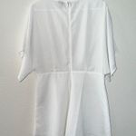 ASOS White Dolman Sleeve Romper women's size 10 Photo 6