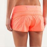 Lululemon  Women's Orange Athletic Shorts Photo 1