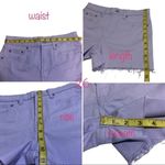 Gap NWOT Lavender Purple Denim Cutoff Shorts New Likac Photo 3
