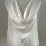 J.Crew H. Crew Off White Draped Sleeveless Top sz XS/S Photo 0