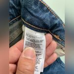 Old Navy NWT High Rise Scottie Dark Blue Denim Button-Front Skirt Sz 2 Photo 6