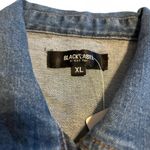 Black Label  c’est to Denim Sleeveless Vest with Button Details size XL Photo 6