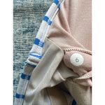 Lululemon Power Y Blue White Stripe Athletic Tank Top Size 6 Photo 3