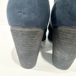 Carlos Santana  Navy Blue Hacey Heeled Booties Boots Photo 6