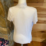 kim rogers  white short sleeve shirt size medium Photo 3