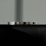 Baltic Amber & Sterling Silver 925 Bracelet With Rectangular Link Design Photo 5