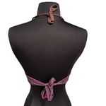 Victoria's Secret Victoria’s Secret Brown Paisley Tribal Print Bikini Top Photo 1