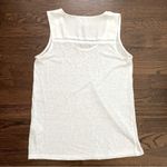 Banana Republic  White Linen Tank Top, Size XS Photo 4