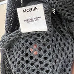 Mikoh  charcoal grey mesh net bathing cover up dress Photo 6