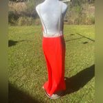 Aldenaire Vintage Maxi Nightie Night Gown Lingerie Red White Size Medium Photo 3