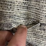 Jennifer Lopez NWT Women’s Tweed Style Cropped Blazer Jacket Size XL Black White Photo 3