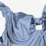 ASTR  the Label Baby Blue Ruffle Coquette Marla Babydoll Mini Dress Size Medium Photo 7