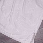 Casual cotton seed nautical star fish palm shirt w/ wood buttons tropical shirt White Photo 6