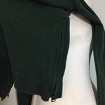 Banana Republic NWOT  Hunter Green Zipper Sweater Photo 2