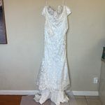House Of CB  L D-DD  'Isabelle' White‎ Lace Long Sleeve Bridal Gown NWOT Photo 5