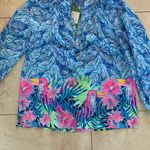 Lilly Pulitzer  NWT $168 Lets Mango Elsa Top Sz S Photo 3