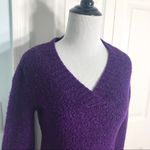 Merona Purple V-Neck Wool Blend Sweater Size XS Photo 1