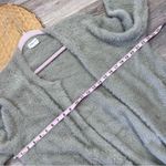 Lovers + Friends Lovers + friends gray kappa eyelash fuzzy open front cardigan Photo 6