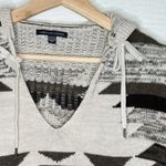 American Eagle  Aztec‎ Sweater Hoodie Womens Small Southwestern Lightweight Boho Photo 1