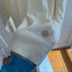 Michael Kors Michael  Studded Sleeve Sweater – Bone White – Size L - NWT Photo 4