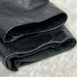 Vintage 2000 Sassoon’s blazer style black distressed medium leather jacket Photo 8