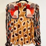 Anthropologie Bl-nk London Miranda Peasant Blouse Size XS NWT Photo 2