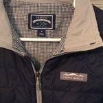 Lauren James  preppy navy‎ blue vest medium Photo 1