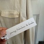 Young Fabulous and Broke NWT  Benton cream denim dress size small Photo 4