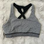 Lululemon Time To Sweat Bra black white size 4 Photo 2