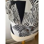 Style & Co NWT Macys scoop neck geometric blocked zebra print dolman sleeve blou Photo 2