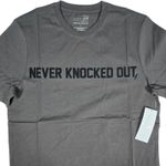 Spiritual Gangster x Kendall Toole "Never Knocked Out" T-Shirt Vtg Black S NWT Photo 2