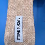 Steve Madden Beige Woven Slide Sandals Photo 4