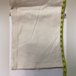 Old Navy women’s Cream Straight- wide Leg Jeans size 4 tall Photo 6