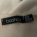 Boohoo Color Block V Neck Cropped Sweatshirt Photo 4