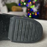 Coach Lori Black Rubber Tall Rain Boots W/ Silver Hardware Size 8 Photo 6