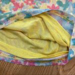 SNDYS Naomi Mini Dress in Yellow Flower Gold Size XS Photo 6