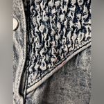 Mass Vintage 80's Denim Dress Acid Wash Stud Snap long sleeve L Blue Size L Photo 7