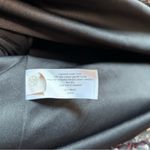 Lane Bryant  Black Metallic Floral Bubble Sleeve Tie Neck Tiered Midi Dress 20 Photo 11