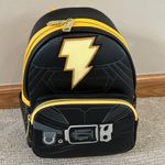 Lounge Fly NWT Black Adam Light Up Mini Backpack Photo 0