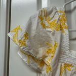 A loves A A Loves‎ A White and Yellow Top size XS Photo 1